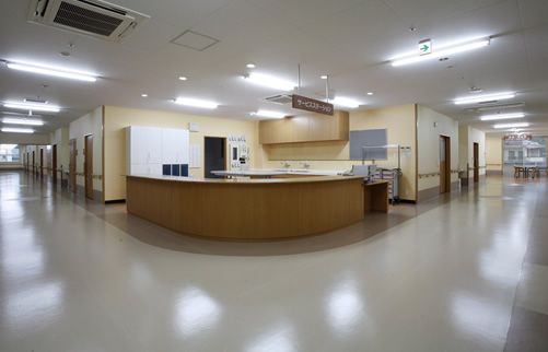 広々としたナースステーション