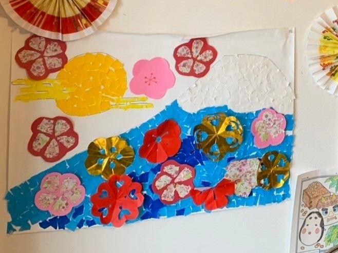 色とりどりの手作り作品