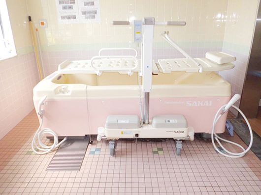 ストレッチャー浴