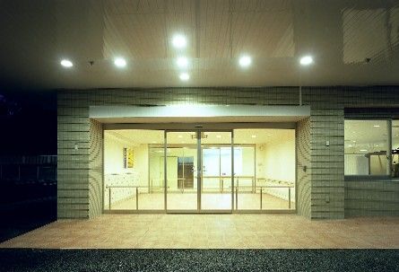 明るいエントランス
