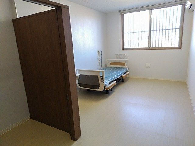 清潔な個室の一角