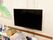 壁掛けテレビのある部屋