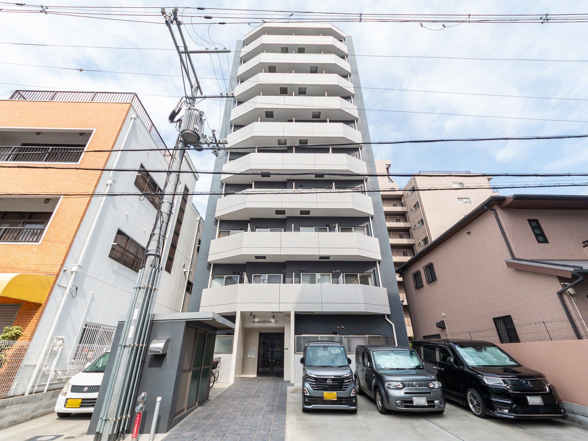 高層建物の外観