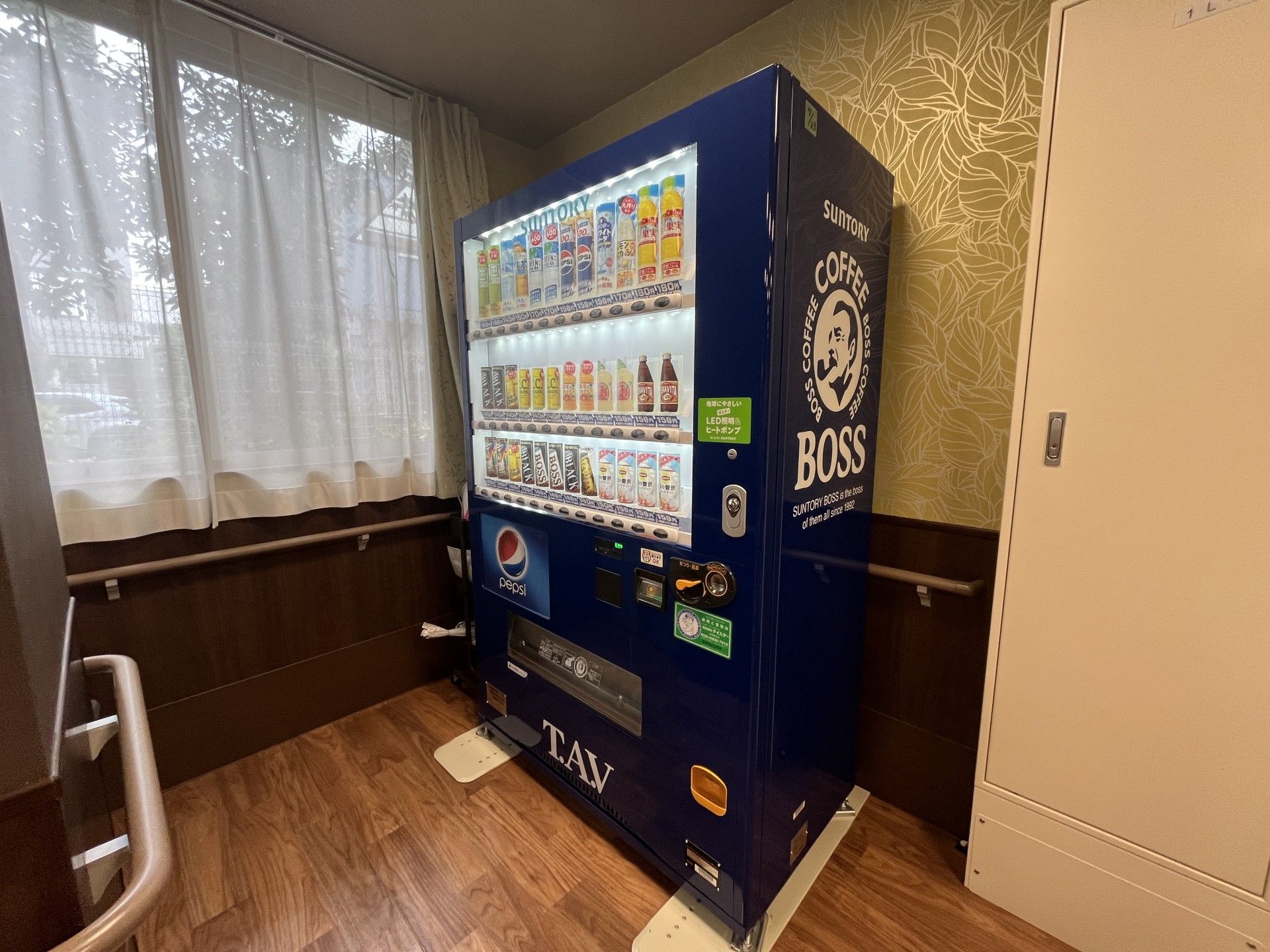 飲み物の自動販売機