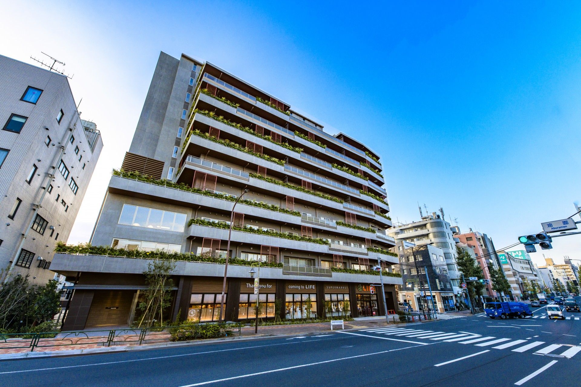 心温まるラウンジの一角