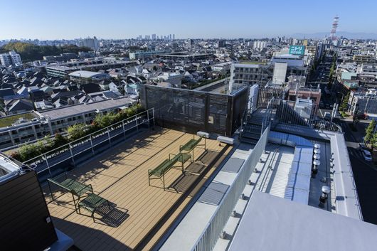 屋上テラス