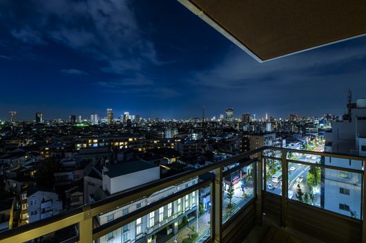 スカイラウンジからの眺望