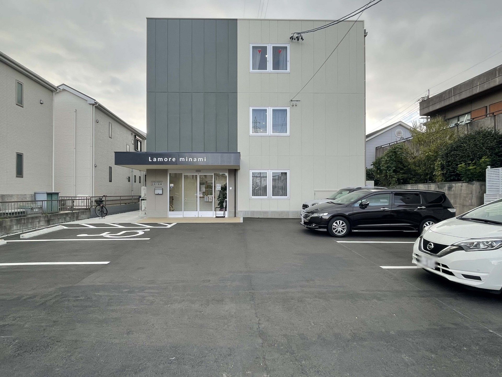 明るい外観の居室