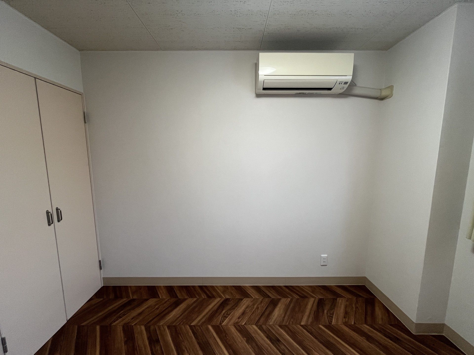 エアコン付きの部屋