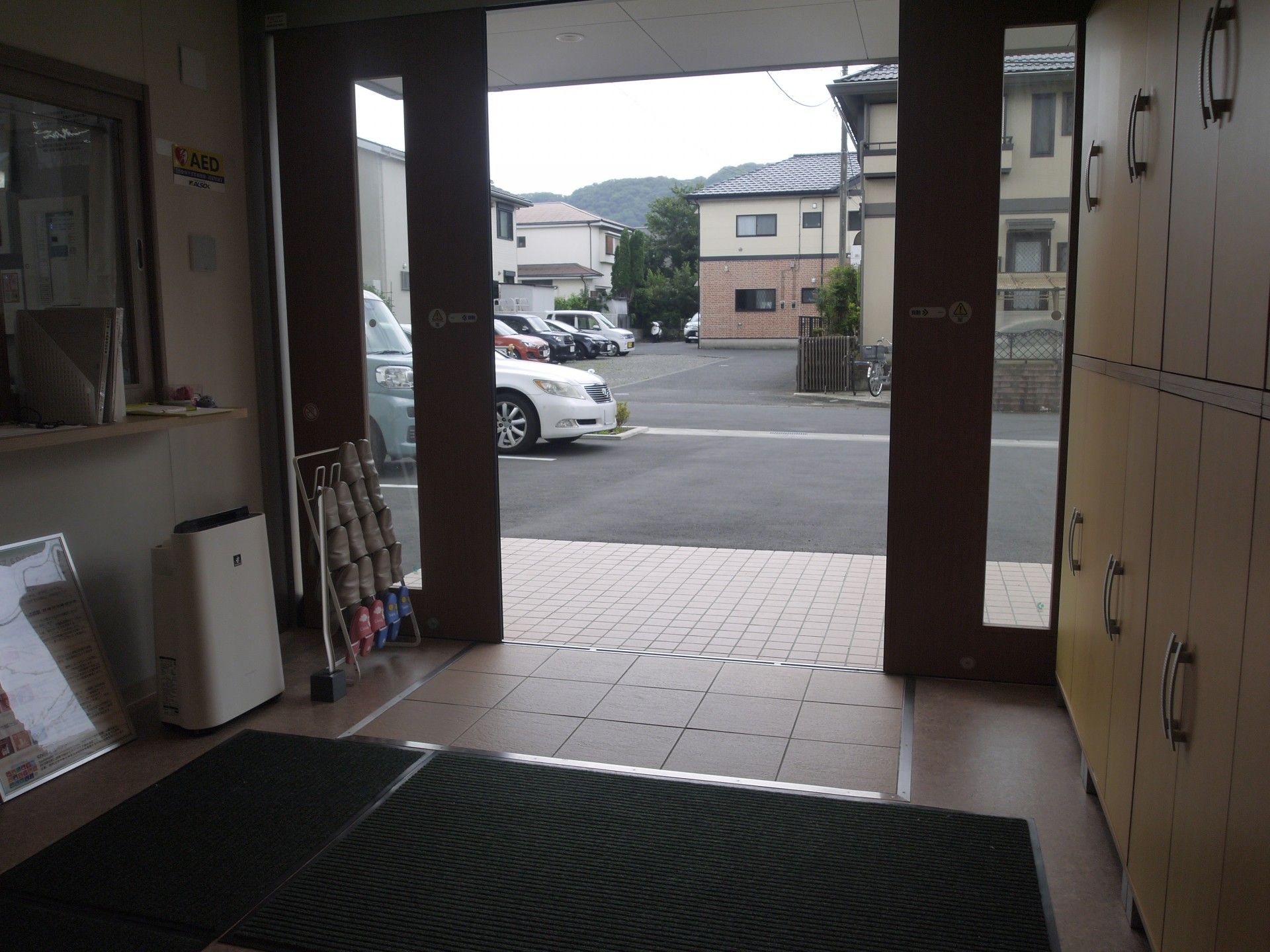 出入りしやすい玄関口