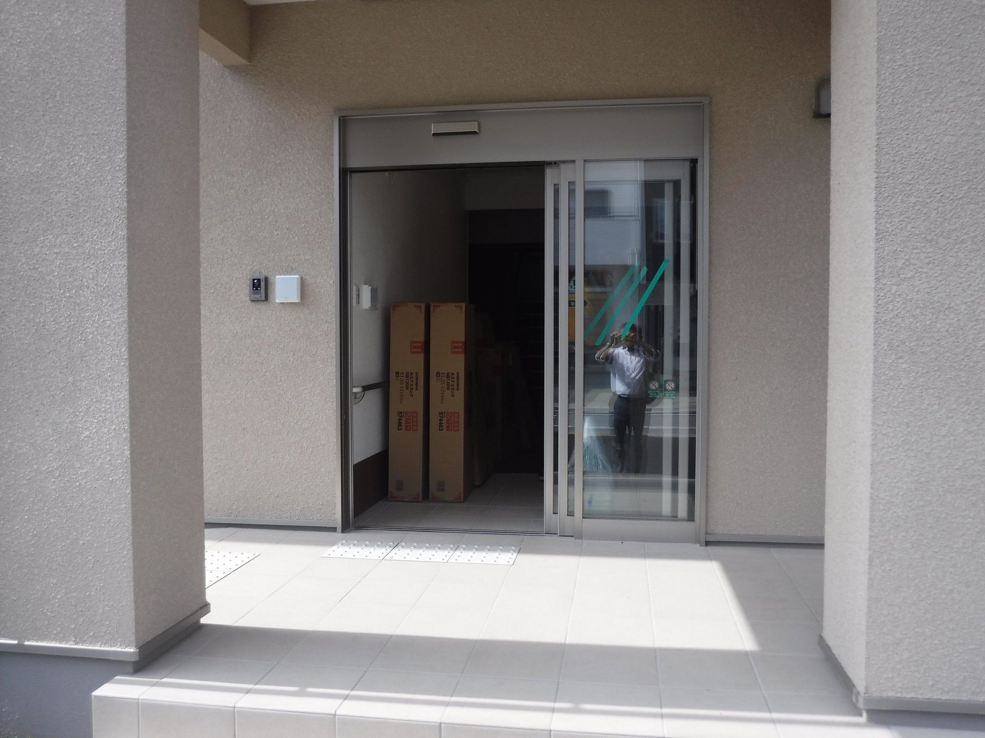 入居者の出入り口