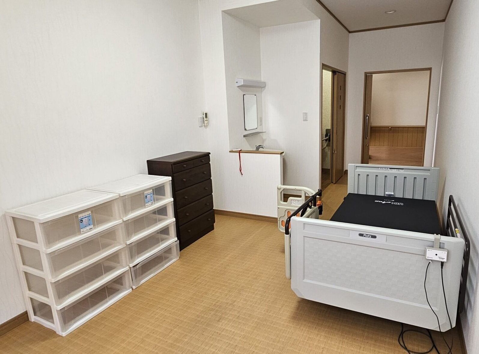 シンプルな居室