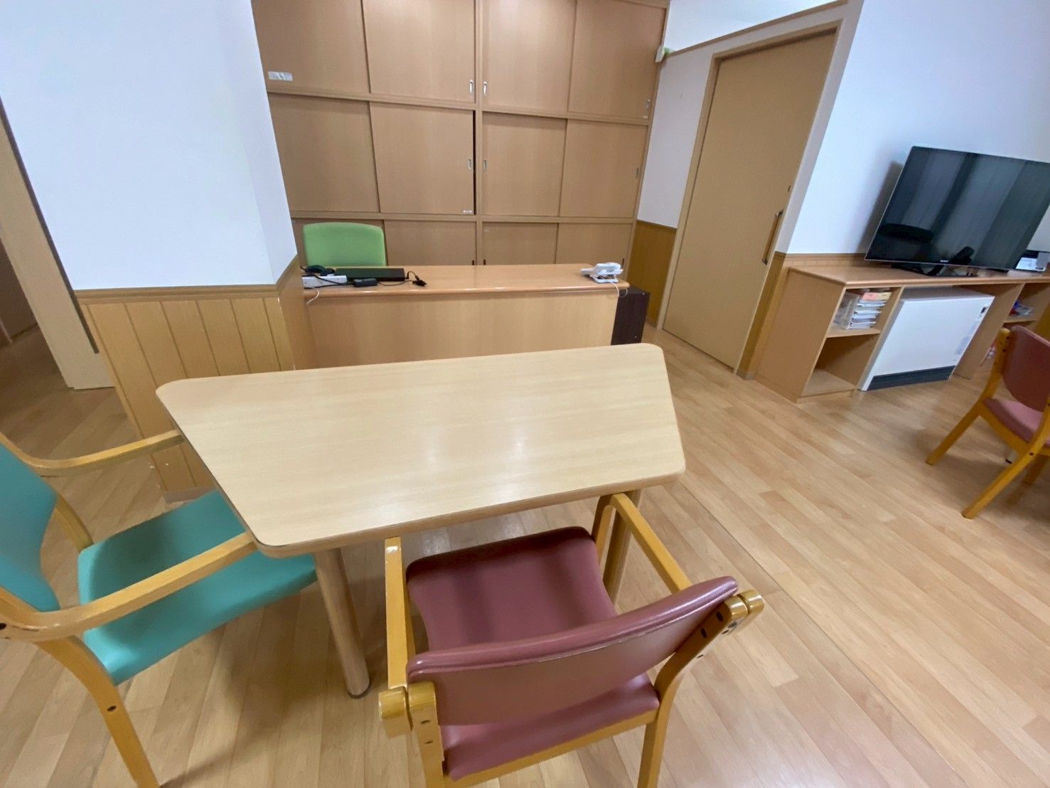 相談スペースの一角