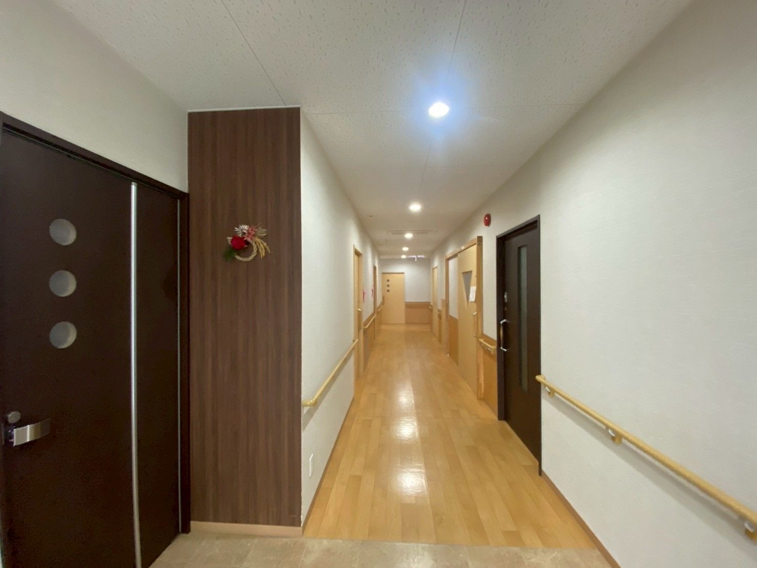 明るい廊下