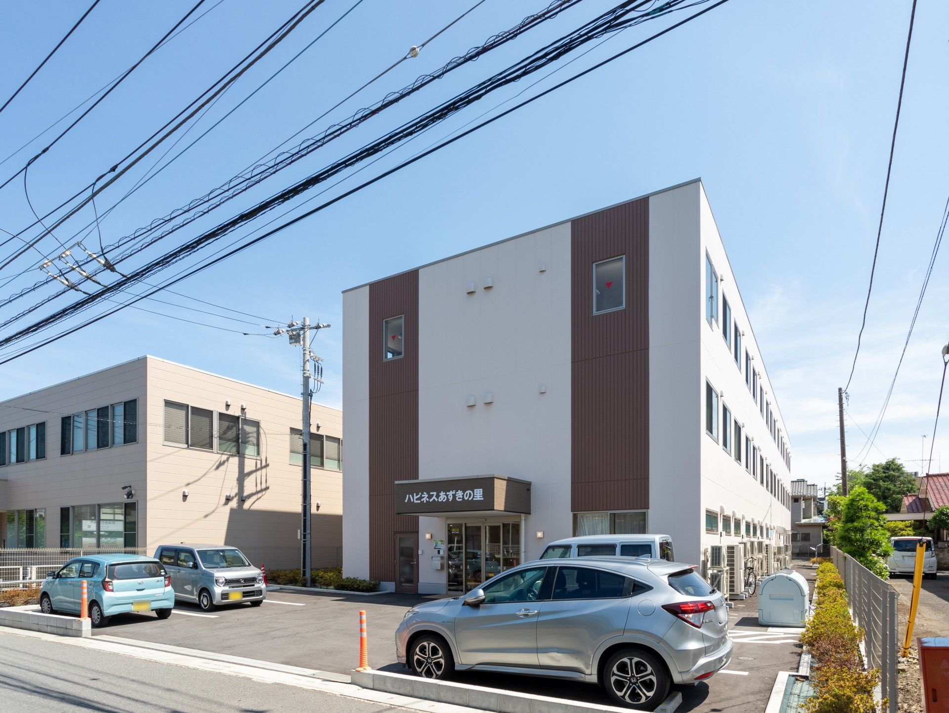 快適な施設の外観