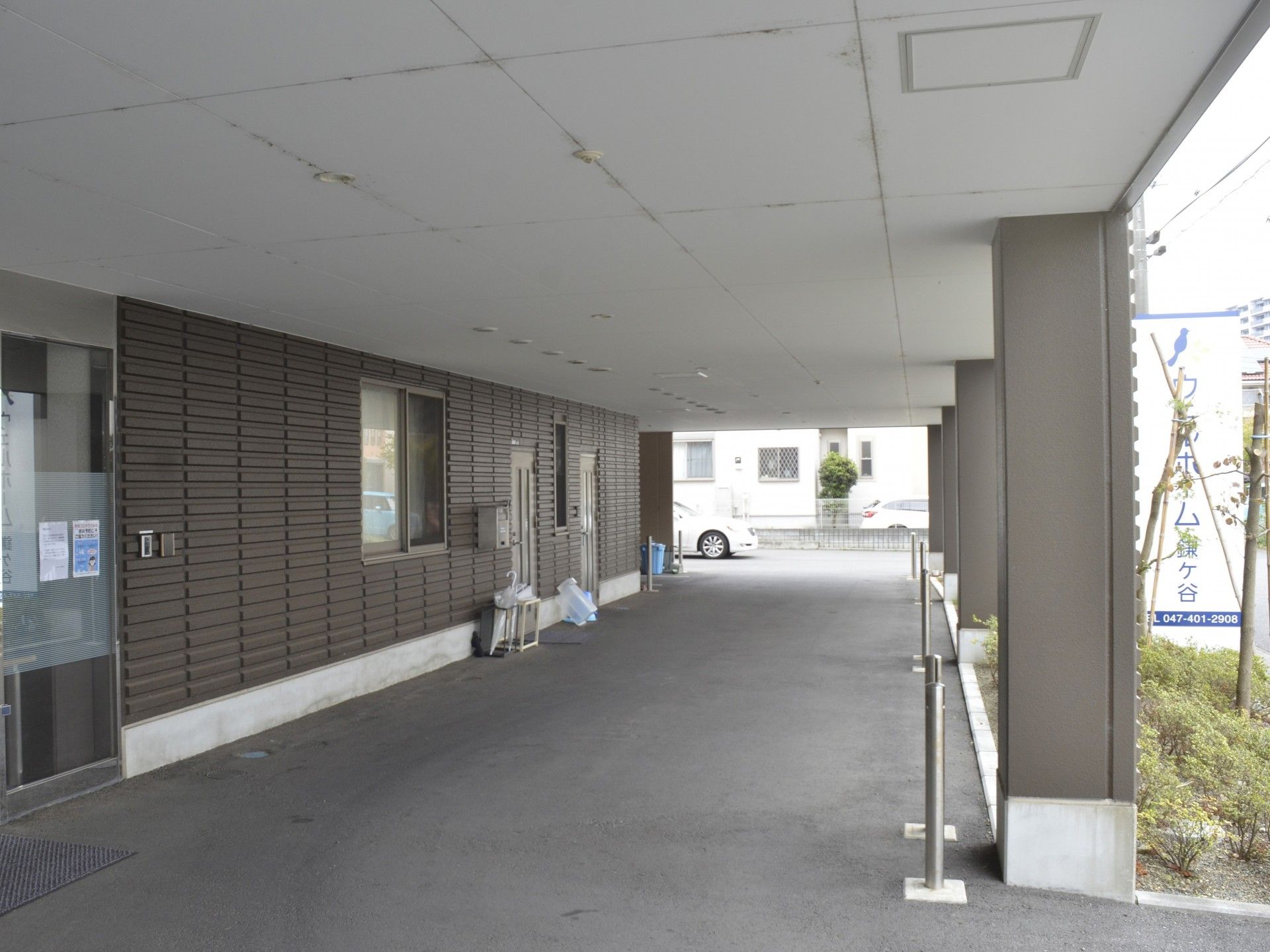 広々としたエントランス