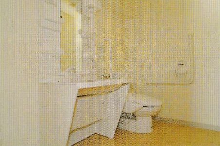 バリアフリーのトイレ空間