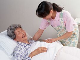 介護を受けるご利用者様