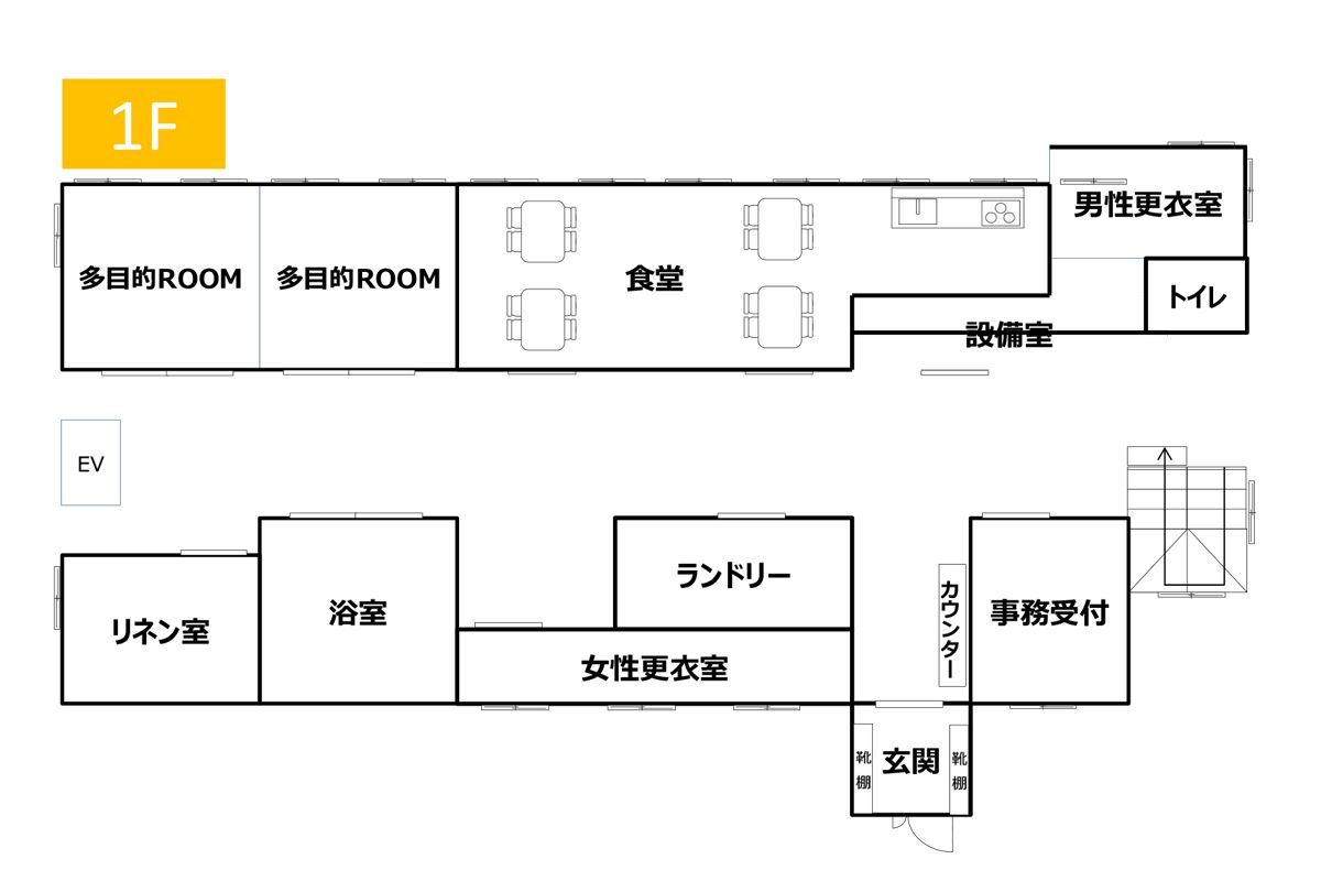 フロアマップ・1F