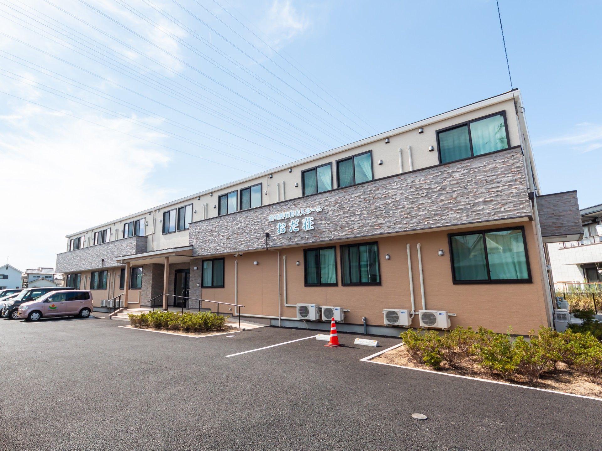 2階建ての建物