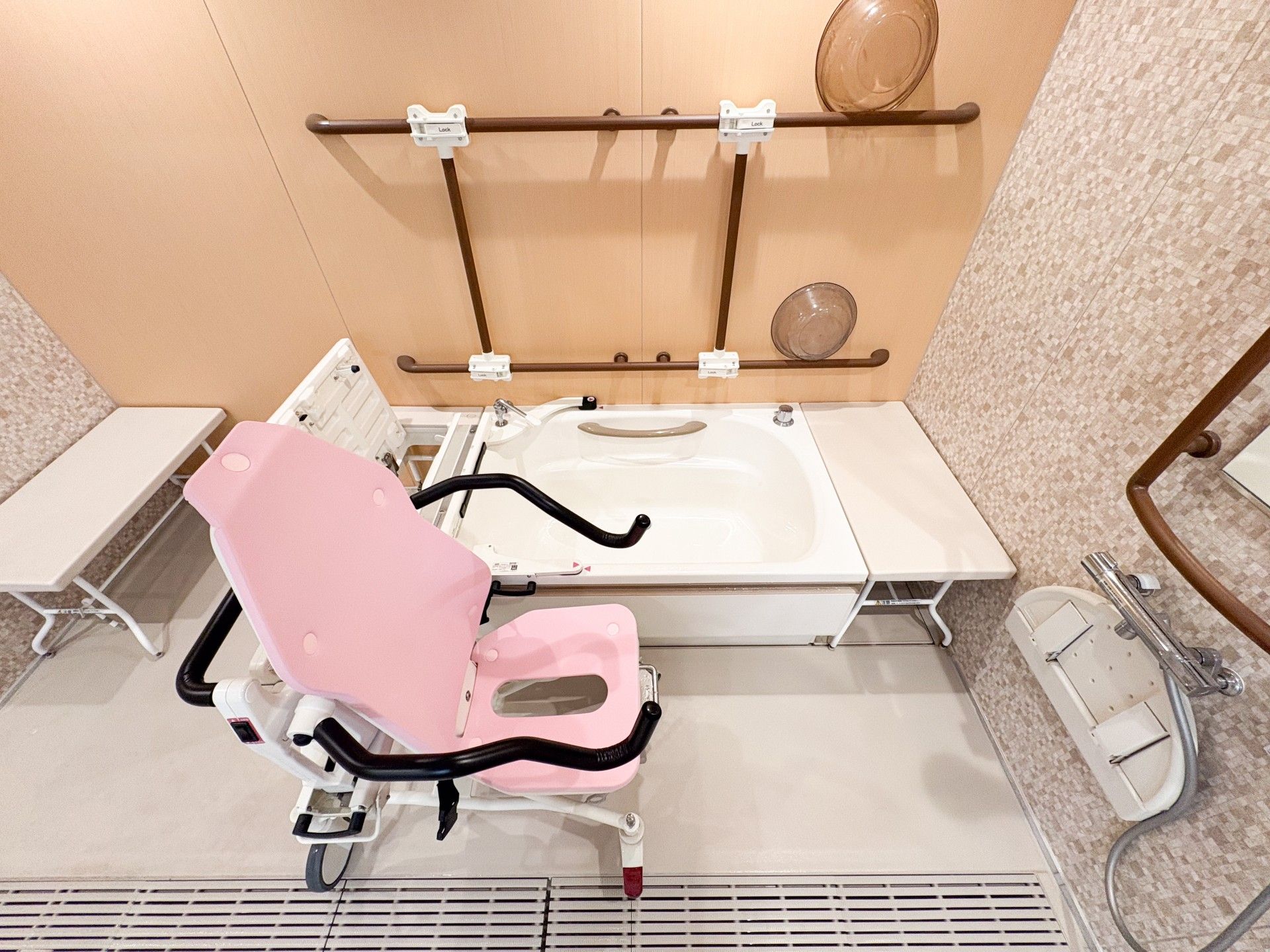 安全な入浴設備