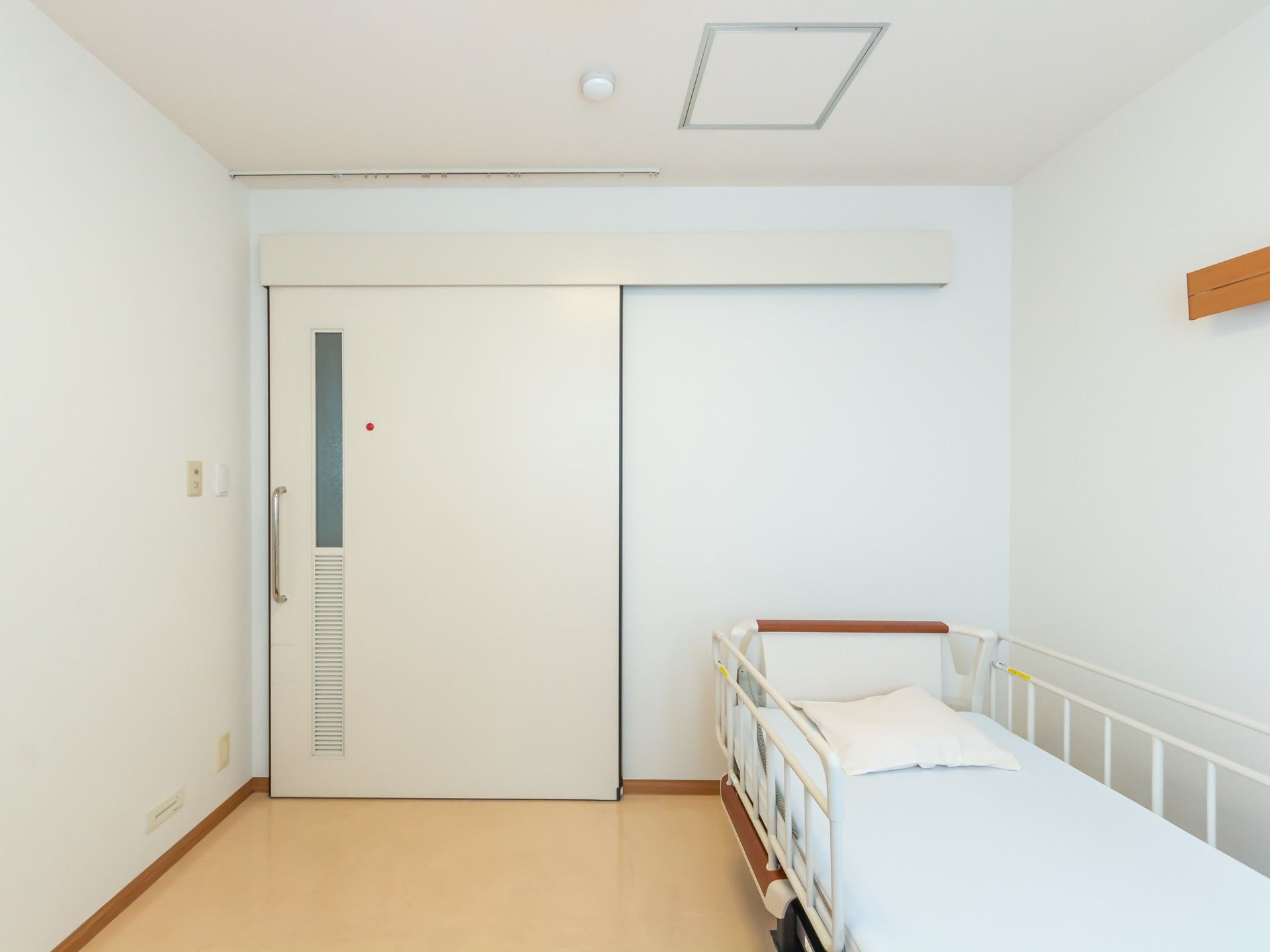 清潔な個室の一角