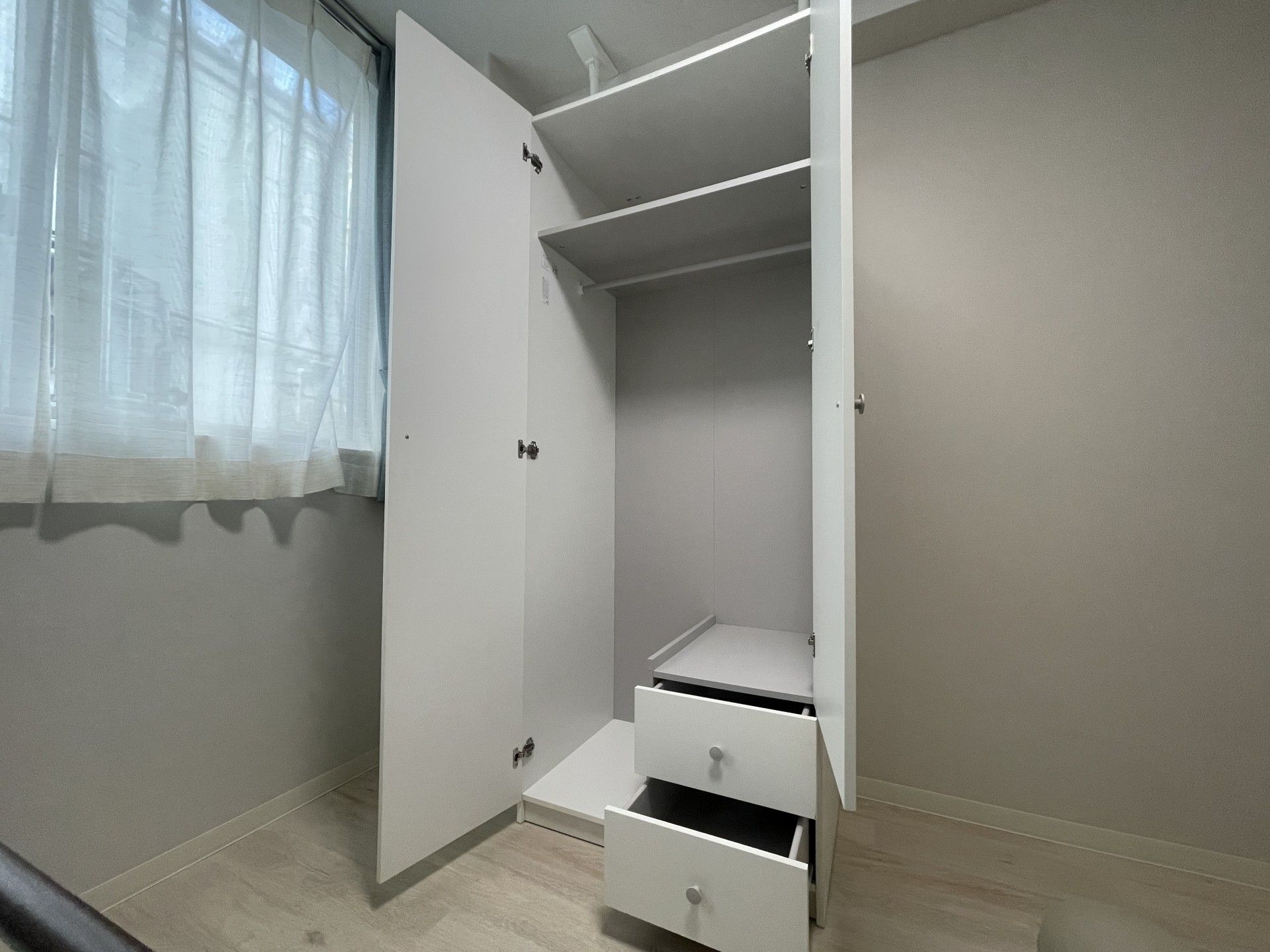 収納スペースの一角