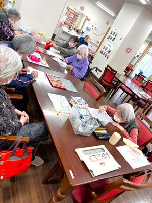 毎日レク(塗り絵)