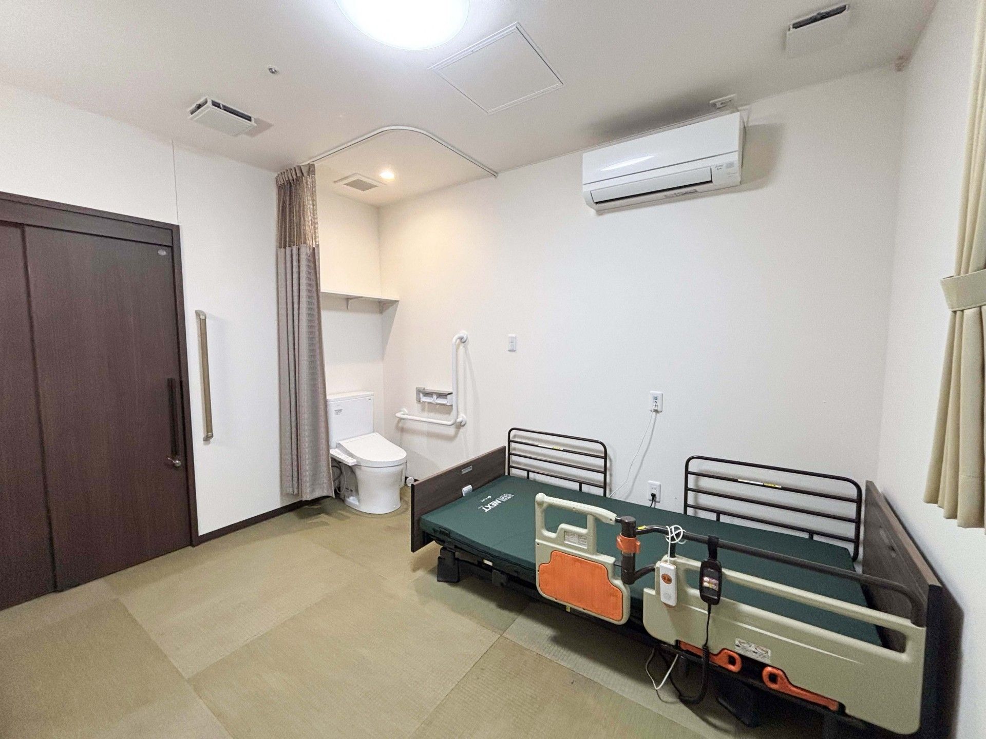 和を基調とした共有スペース