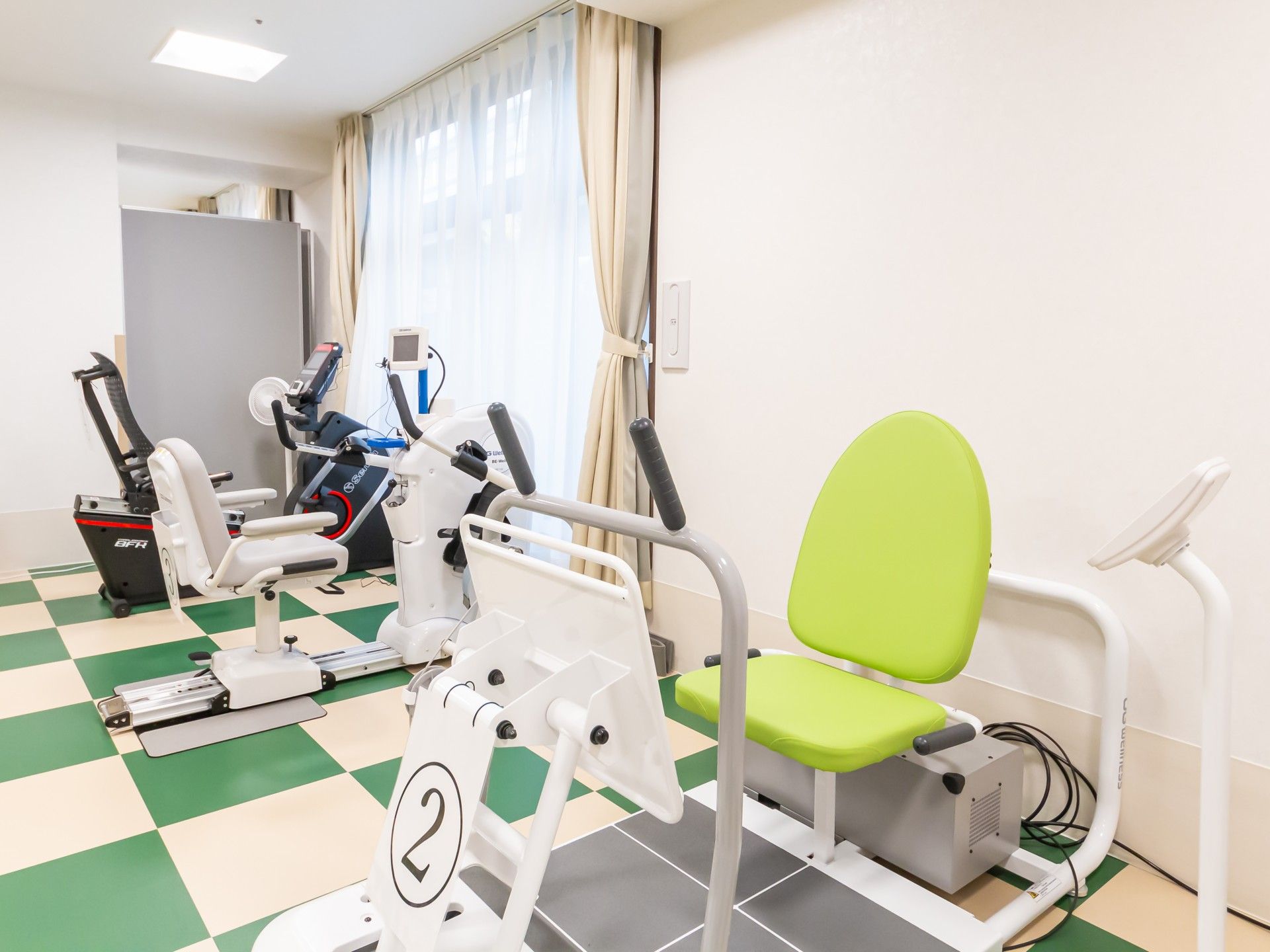 リハビリ設備のある部屋