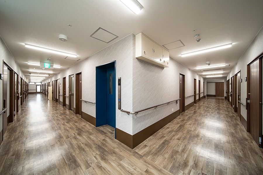 明るい廊下
