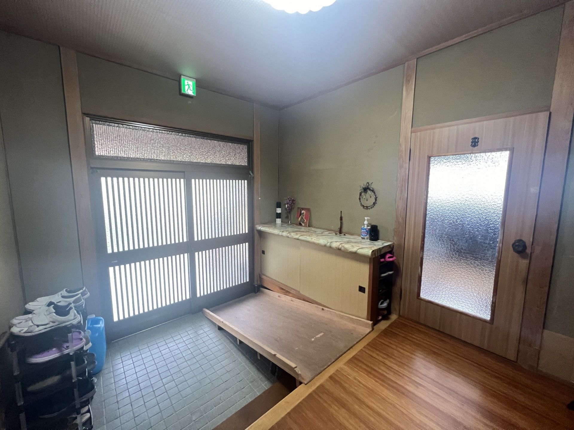 和風の落ち着いた玄関