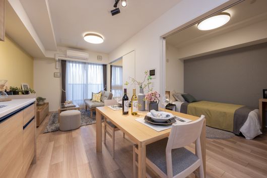 51Bタイプモデルルーム　リビング