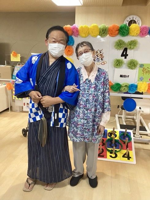 楽しそうな交流の場