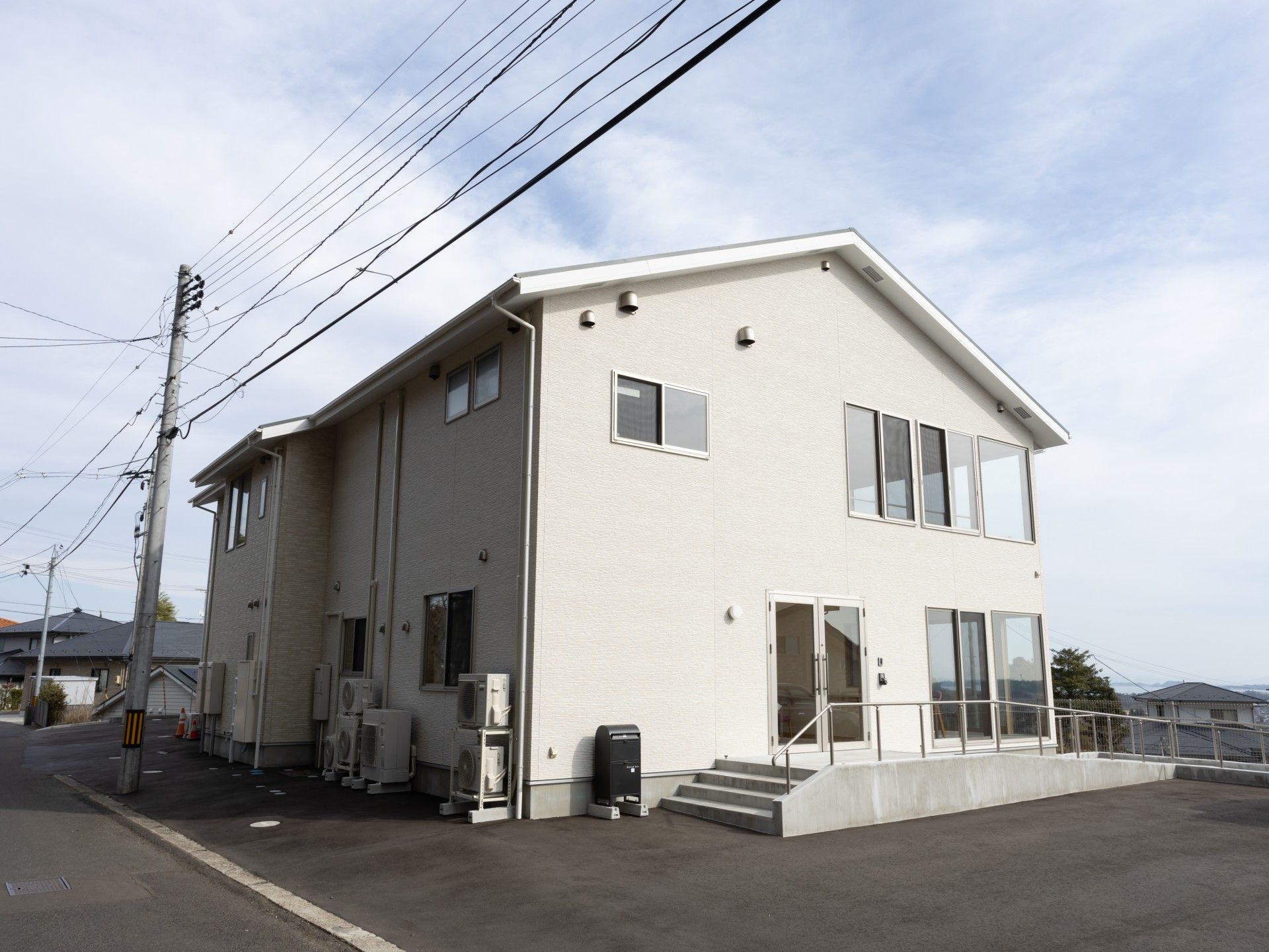 清潔感のある建物外観