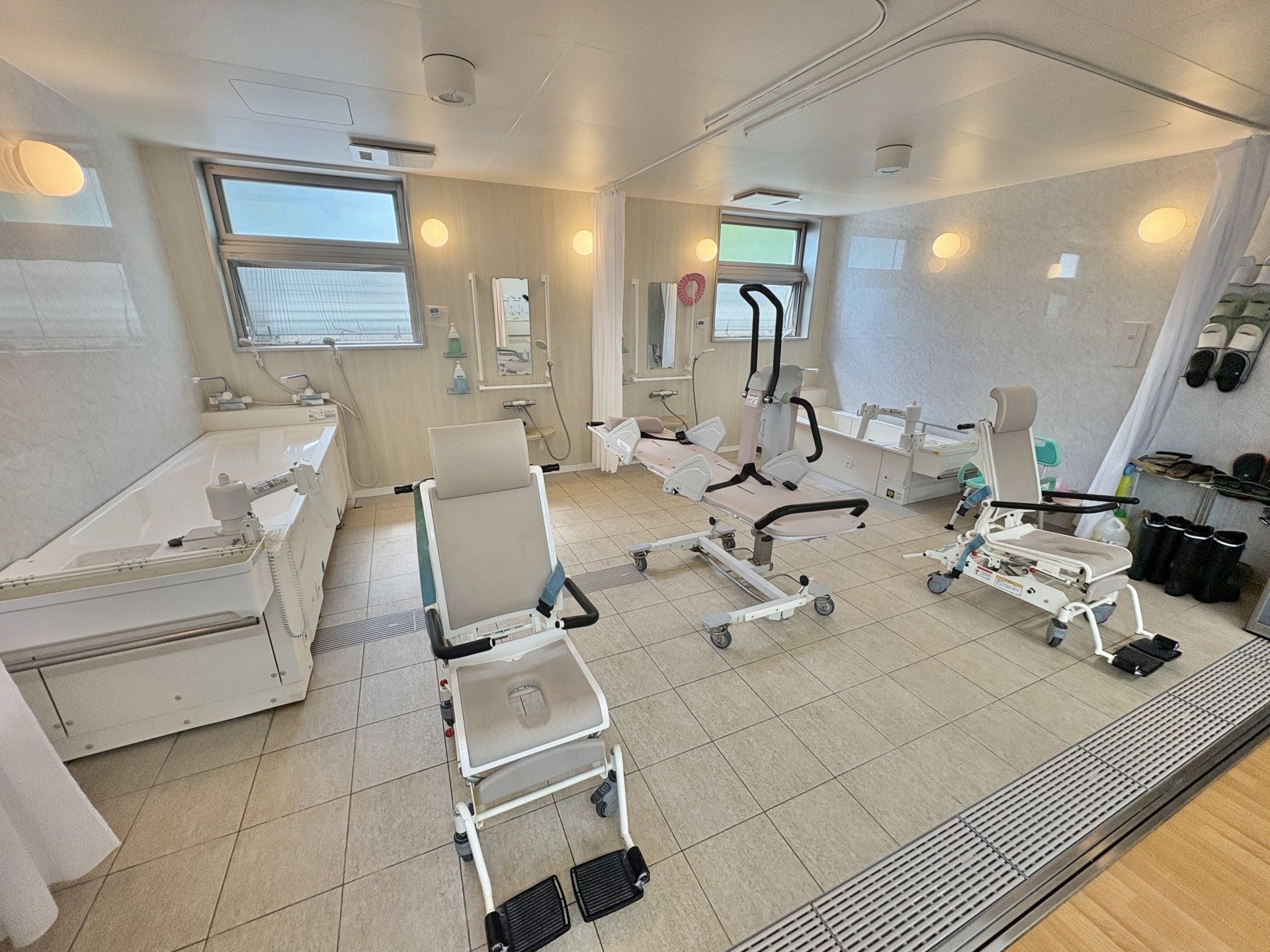 快適な入浴設備