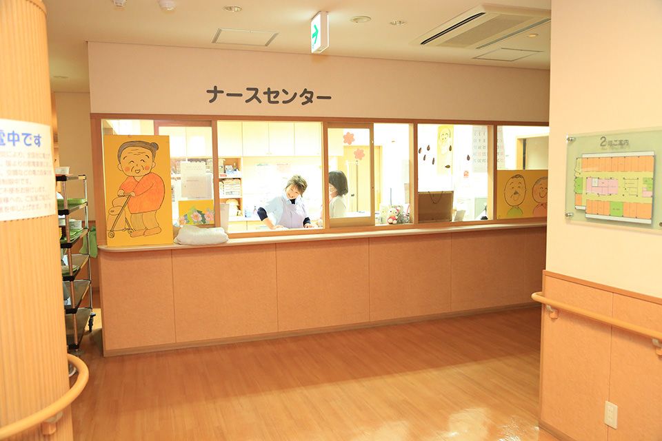 ナースステーションの風景