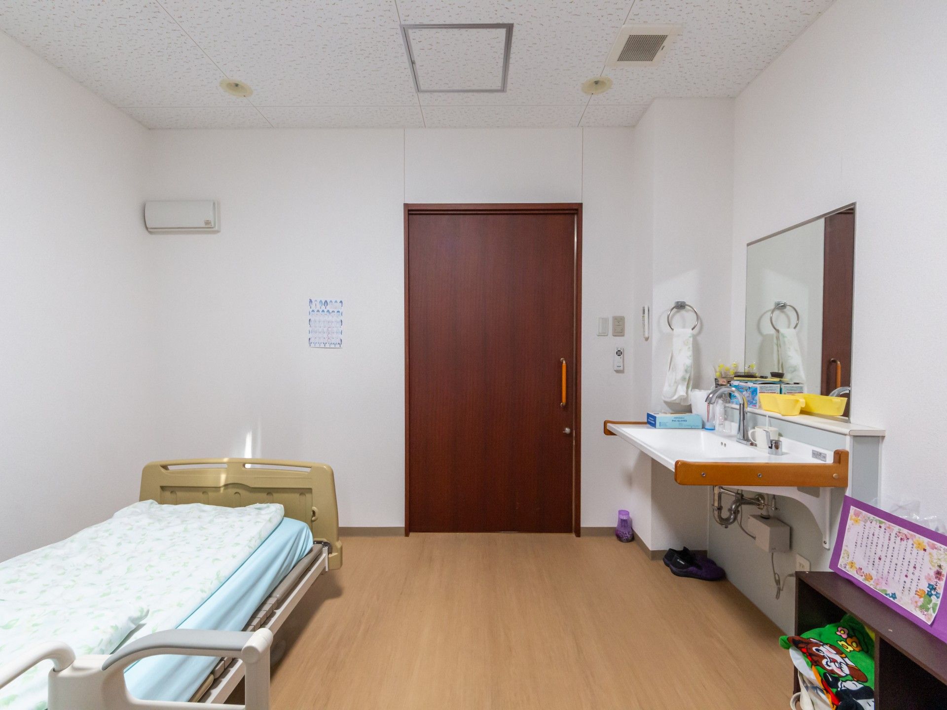 落ち着いた雰囲気の個室