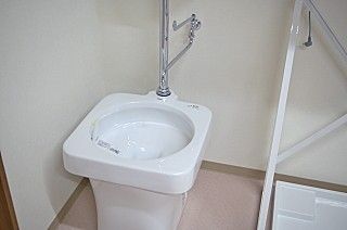 バリアフリーのトイレ設備