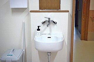 清潔感のある洗面台