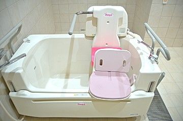 快適なバリアフリー浴室