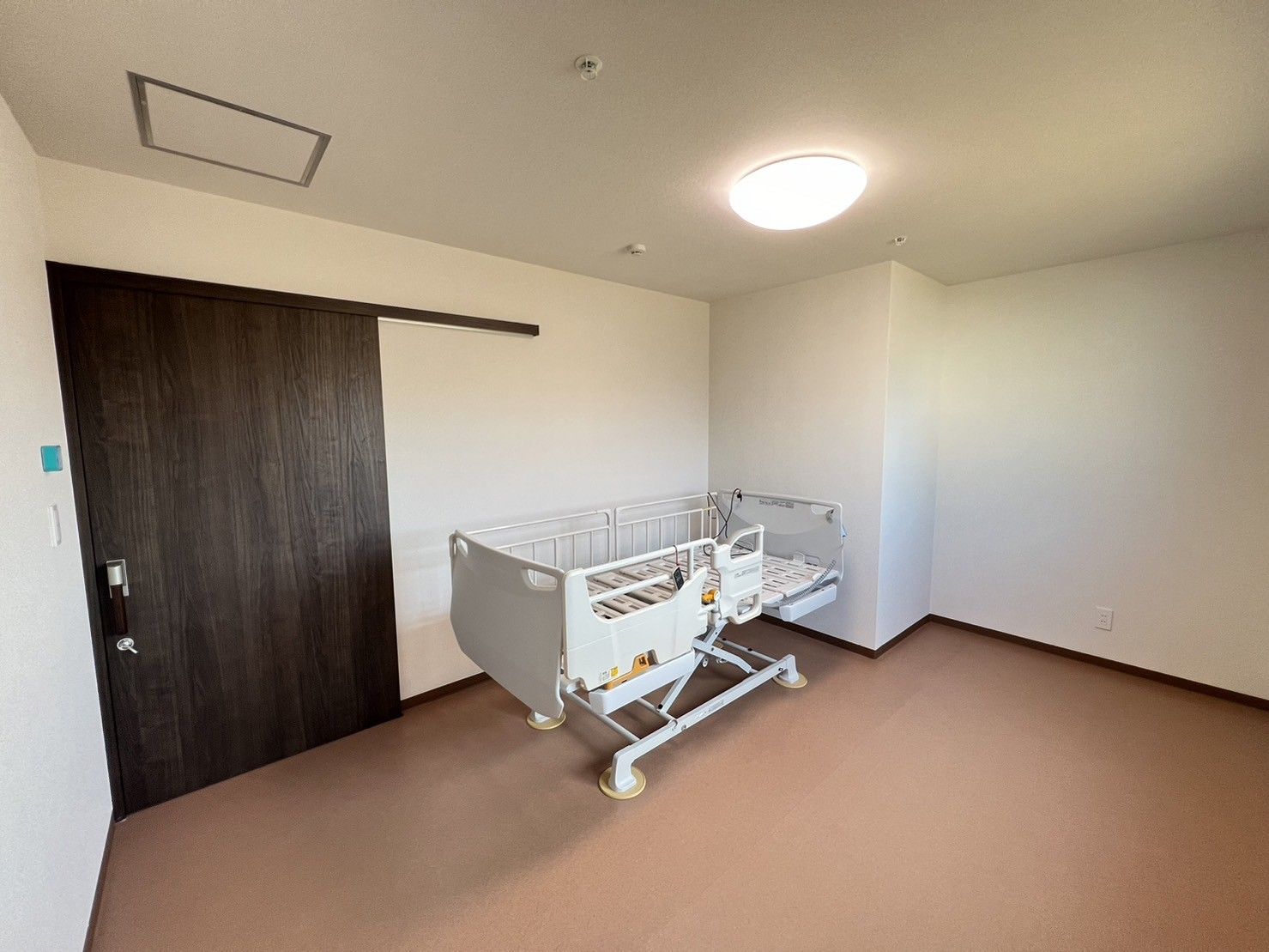 ゆったりした個室の一角