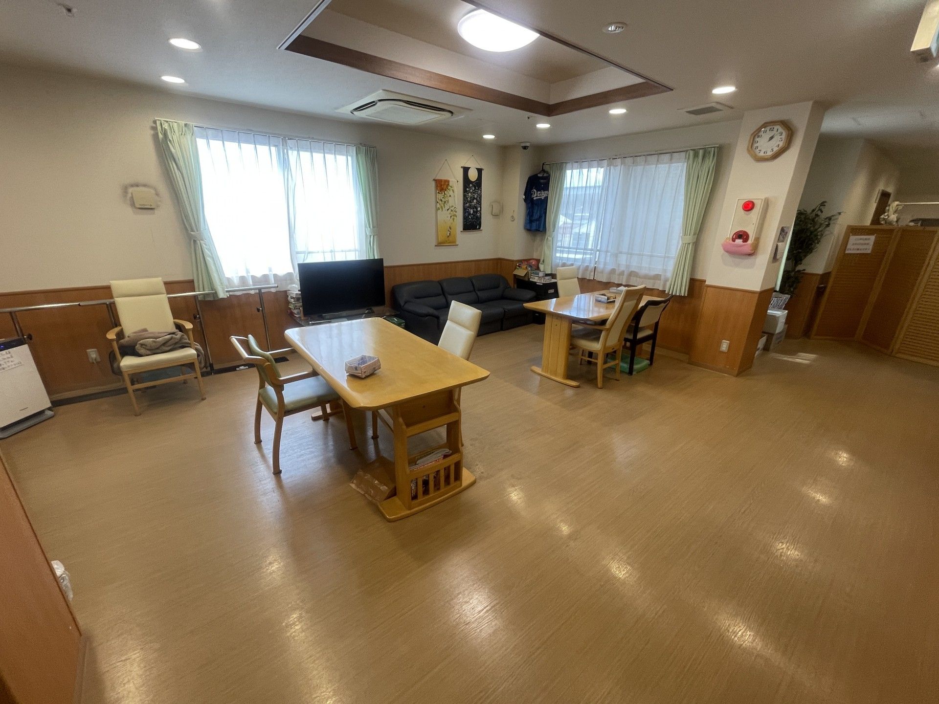 くつろぎの共有スペース