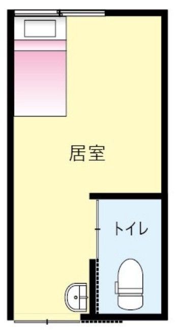 快適な居室の間取り図