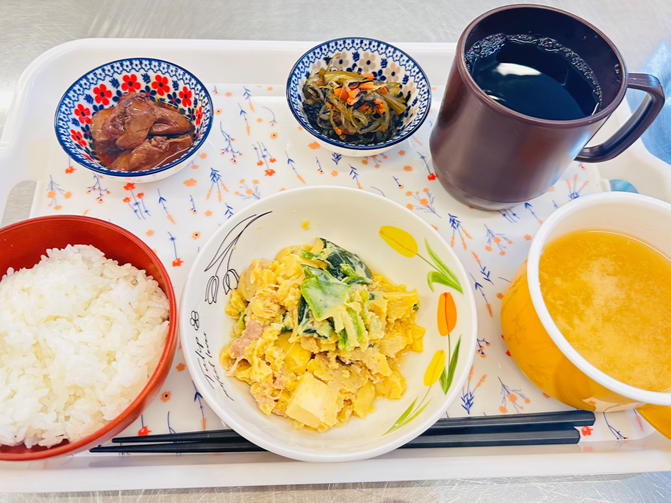 バランスの良い食事提供