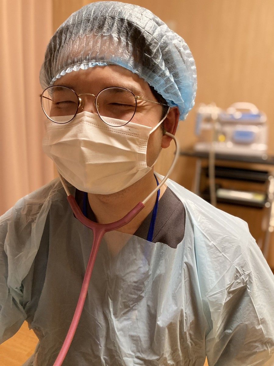 笑顔の医療スタッフ