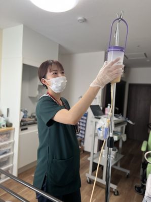 経鼻栄養にも対応しています