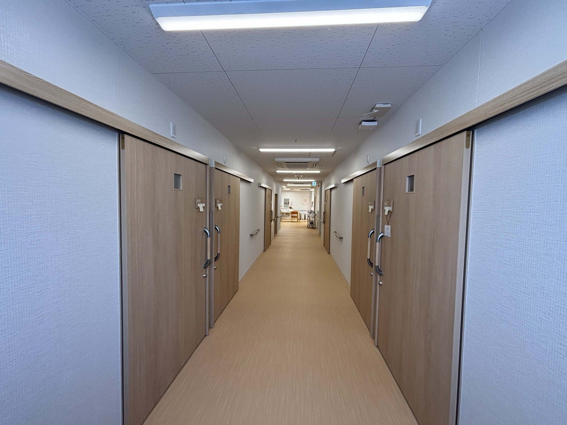 落ち着いた廊下