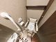 バリアフリー設計のトイレスペース
