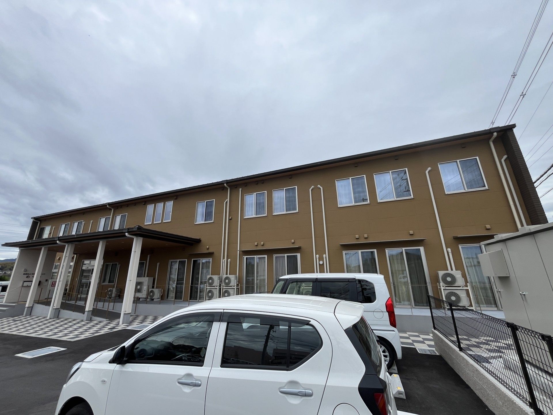 ゆったりとした新しい建物